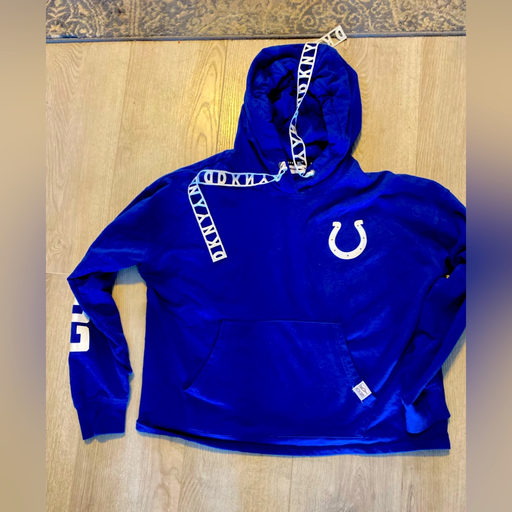 Colts DNKY Crop Hoodie Medium